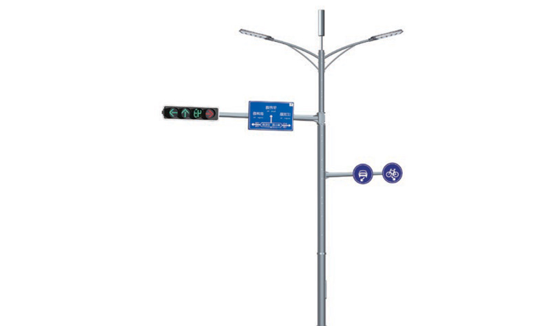 綜合桿,多桿合一,智慧路燈桿
